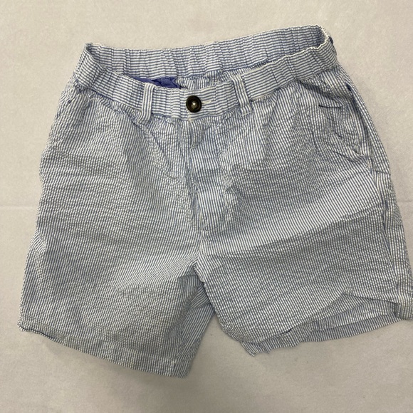 Chubbies Bushwoods Seersucker Blue Striped Shorts Medium - Picture 1 of 8